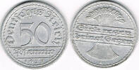 Weimarer Republik 50 Pfennig Weimar, Kursmünze 50 Pfennig 1920 F, J. 301 -