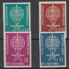 Albanien 1,5 - 11 Lek.(4 Werte) Albanien 1962, Michel-Nummer 650 bis 653 B, Postfrisch -
