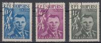 Albanien 0,50 Lek. - 11 Lek. (3 Werte) Albanien, Michel-Nummer 642 - 644, Wostok 1, Gestempelt -