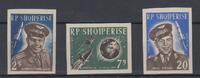 Albanien 2,50 Lek. - 20 Lek. (3 Werte) Albanien, Michel-Nummer 731 - 733, Wostok 3, Postfrisch -