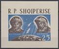 Albanien 25 Lek. Albanien, Michel-Nummer 733 Block 18, Wostok 3 und 4, Postfrisch -