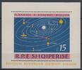 Albanien 15 Lek. Albanien, Michel-Nummer 901 Block 27, Planeten im Sonnensytem, Postfrisch -