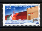Indien 1 Wert Indien, Mi-Nr. 1225, Dakshin-Gangotri Postamt -