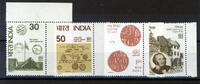 Indien 4 Werte Indien, Mi-Nr. 809-12, Int. Briefmarkenausstellung INDIA -