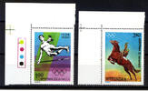 Indien 2 Werte Indien, Mi-Nr. 834-35, Olympische Sommerspiele Moskau -