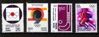 Indien 4 Werte Indien, Mi-Nr. 680-83, Olympische Sommerspiele -