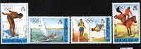 Bermuda 4 Werte Bermuda, Mi-Nr. 442-45, Olympische Sommerspiele Los Angeles, Postfrisch -