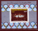 Kongo 6 Werte Kongo, Mi-Nr. 946-50, Bl. 35, Sportmarken Olympische Sommerspiele -