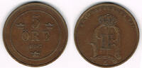 Schweden 5 Öre sweden, 5 öre 1897, oscar II., like scan -