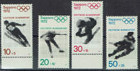 BRD 4 Werte BRD, Mi.-Nr. 680-83, postfrisch Olympische Spiele 1972 -