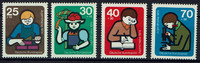 BRD 4 Werte BRD, Mi-Nr. 800-03 , postfrisch <i>Jugend: Elemente intern. Jugendarbeit</i> -