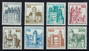 BRD 8 Wert BRD, Mi-Nr. 913 A-20 A, postfrisch <i>Freimarken: Burgen und Schlösser</i> -