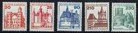 BRD 5 Werte BRD, Mi-Nr. 995-99,postfrisch <i>Freimarken: Burgen und Schlösser</i> -
