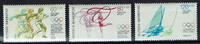 BRD 3 Werte BRD, Mi-Nr. 1206-08, postfrisch Sporthilfe: Sommerspiele Los Angeles -