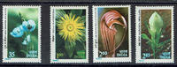 Indien 4 Werte Indien, Mi-Nr. 908-11, Blumen des Himalaya -