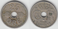 Dänemark 25 Öre denmark coin, 25 Öre, Christian X., like scan -