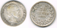 Niederlande 10 Cent Netherlands, 10 cents willem III., like scan -