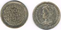 Niederlande 10 Cent Netherlands, 10 cents wilhelmina, like scan -