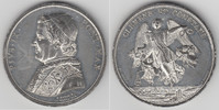 Vatikan - Pius IX. Zinnmedaille vatikan, medal, Pius IX "clemens et constans", like scan -
