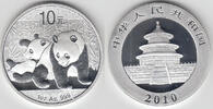 China 10 Yuan china silver panda 2010, 1 ounce, no original capsule, like scan -