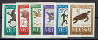 Vietnam 6 Werte Vietnam, Mi-Nr. 432-37, Reptilien, postfrisch, geschnitten -