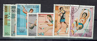 Vietnam 7 Werte Vietnam, Mi-Nr. 1344-50, Olympische Spiele, gestempelt -