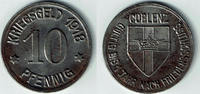 Notmünzen / Notgeld Koblenz 10 Pfennig Stadt Koblenz, 10 Pfennig Kriegsersatzgeld 1918, Erhaltung siehe Scan! -