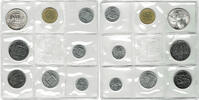San Marino 688 Lire(8 Münzen) Offizieller Kursmünzensatz 1973 inklusive Silbergedenkmünze, siehe Scan! -