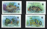 Antigua und Barbuda 4 Werte Antigua and Barbuda, 4 stamps "fishes", like scan -