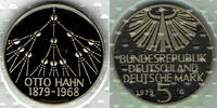 BRD 5 DM 1979 5-DM-Gedenkmünze Otto Hahn, 1979, Cu-Ni in Original-Folie!... 4.34 £ Tax included +  8.59 £ shipping