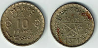 Marokko 10 Francs Morocco, 10 Francs 1952 - AH 1371, like scan -