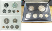 Jungfern Inseln (Britisch) 1,91 Dollar british virgin islands 1973, official coin set with silver dollar, like scan -