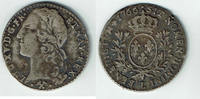 Frankreich 12 Sol - 1/10 Ecu Frankreich, 12 Sol 1766 L, Ludwig XV., Erhaltung siehe Scan! -
