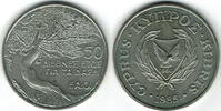Zypern 50 Cent cyprus, 50 cents FAO 1985, like scan -