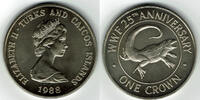 Turks und Caicos Inseln 1 Crown turks and caicos islands commemorative coin "Iguana" -