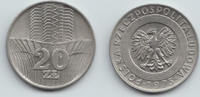 Polen 20 Zloty poland, 20 Zlotych, waterfall, like scan -