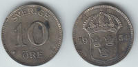 Schweden 10 Öre 1934 sweden silver coin, 10 Öre, Gustaf V., like scan! g... 3.04 £ Tax included +  8.59 £ shipping