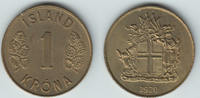 Island 2 Kronur 1970 iceland 1 krona vorzüglich bis stempelglanz 2.60 £ Tax included +  8.59 £ shipping