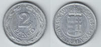 Ungarn 2 Pengo hungary silver coin, 2 pengö, like scan -