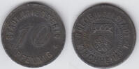 Notmünzen / Notgeld Kirchheim 10 Pfennig Kirchheim, 10 Pfennig Kriegsgeld, Erhaltung siehe Scan! -