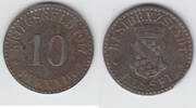 Notgeld / Notmünzen Kassel 10 Pfennig Stadt Kassel (Cassel), Kleingeldersatz 10 Pfennig 1917, siehe Scan! -