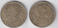 Portugal 50 Centavos 1952 Portugal, escudo coin 1952 Liberty head, like ... 3.03 £ Tax included +  8.56 £ shipping