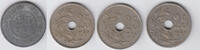 Belgien 25 Centimes belgium (belgique),Set 25 Centimes, king albert I., like scan -