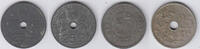 Belgien 25 Centimes belgium (belgique),Set 25 Centimes, king albert I., like scan -