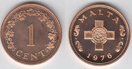 Malta 1 cent 1 cent, 1976 -