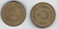 Türkei 5 Kurus 1950 turkey, 5 Kurus 1950, like scan sehr schön 2.60 £ Tax included +  8.59 £ shipping