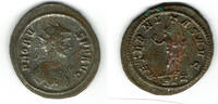 Römische Kaiserzeit - Probus Antoninian B-Antoninian Probus, Rv.: Solgott mit Globus hebt Hand, AETERNITAS AVG / RIZ -