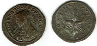 Römische Kaiserzeit - Probus Antoninian B-Antoninian Probus, Rv.: Sol in galoppierender Quadriga, SOLI INVICTO / XXIT -