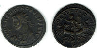 Römische Kaiserzeit - Probus Antoninian B-Antoninian, Probus, Rv.: Sol in gallopierender Quadriga, SOLI INVICTO / KAA -