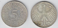 BRD 5 DM 1959 J Bundesrepublik Deutschland, 5 DM Silberadler 1959 J, Erh... 7.81 £ Tax included +  8.59 £ shipping